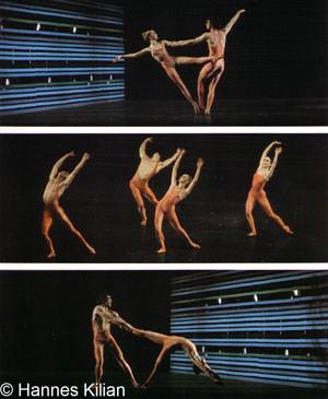 Stuttgarter Ballett in Gemini, Copyright Hannes Kilian, Foto 1976